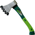 Garden Axe 1.5lbs Forged Steel Hatchet with Fiberglass Handle